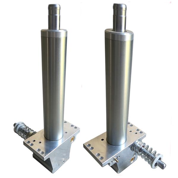 Medical stretcher hydraulic jacks